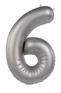 Mooideco - Number 6 - Moonlight Silver - 34 inch - Folat