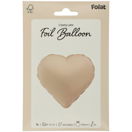 Mooideco - Heart - Creamy Latte - 18 inch - Folat