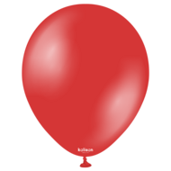 Mooideco - Kalisan ballonnen Metallic Red - 5 inch