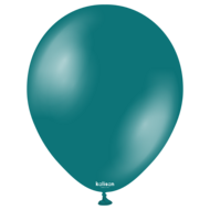 Mooideco - Kalisan ballonnen Metallic Turquoise - 5 inch