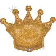 Mooideco - Glittering Gold Crown - 36 inch - Betallic 