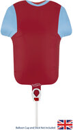 Mooideco - Sports Shirt - Blue / Claret - 11 inch - oaktree (1)