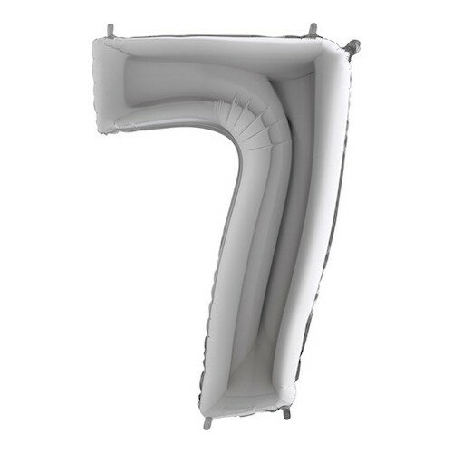 Number 7 - Silver - 26 inch - Grabo (1) Number 7 - Silver - 26 inch - Grabo (1)