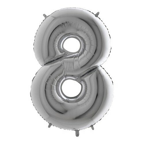 Number 8 - Silver - 26 inch - Grabo (1)