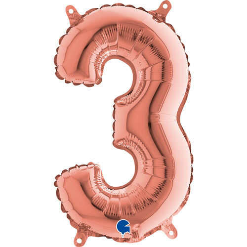 Number 3 - Rosé gold - 14 inch - Grabo (1) Number 3 - Rosé gold - 14 inch - Grabo (1)