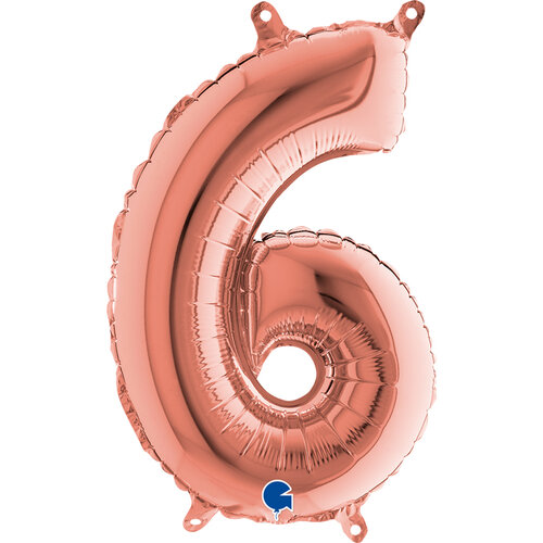 Number 6 - Rosé gold - 14 inch - Grabo (1)