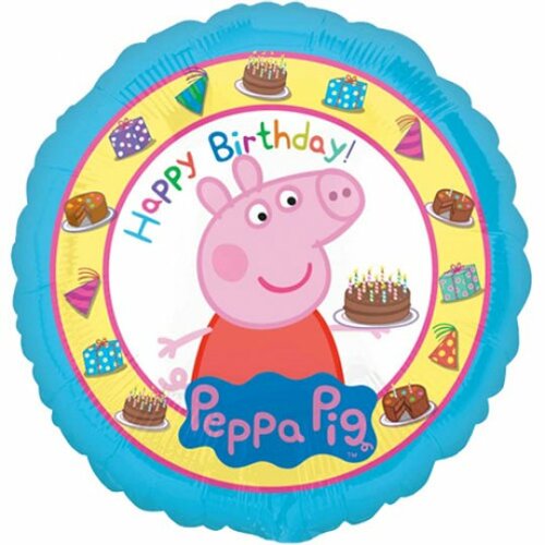 Peppa pig - happy birthday - 18 inch - Anagram (1)
