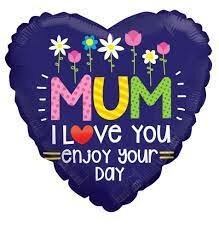 Moederdag - Mum I love you - 18 inch - Kaleidoscope (1)