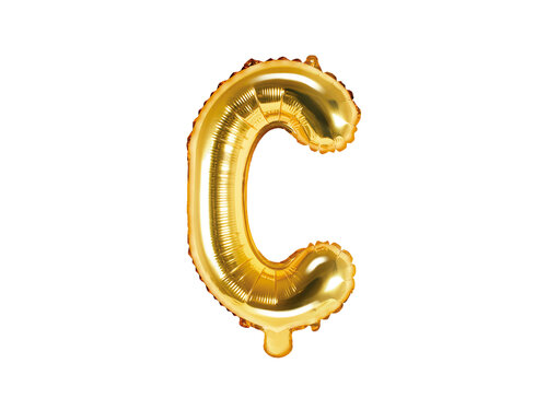 Letter - goud- C