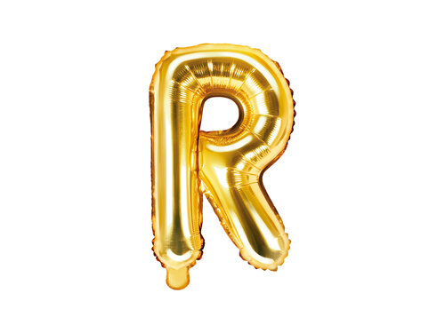 Letter - goud - R