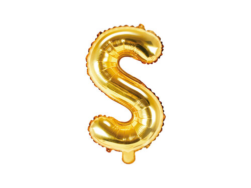 14 inch - Letter goud - S