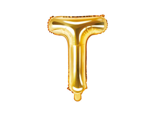 14 inch - Letter goud - T