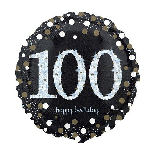 Sparkling black - Happy birthday 100 jaar