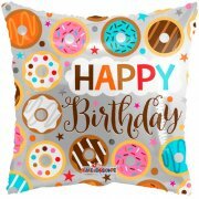 Donuts star - Happy birthday - 18 inch - Kaleidoscope (1) Donuts star - Happy birthday - 18 inch - Kaleidoscope (1)