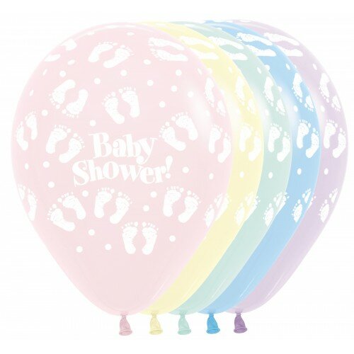 R12 - Baby Shower Footprints - Pastel - Sempertex (25)