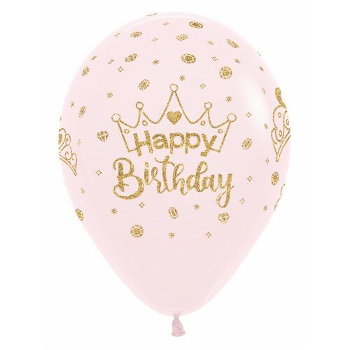 R12 - Happy Birthday - Crowns - Glitter Ink - Sempertex (25)