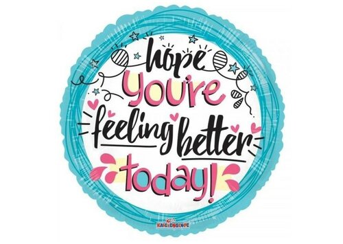 Hope Youre Feeling Better Today - 18 inch - Kaleidoscope (1) Hope Youre Feeling Better Today - 18 inch - Kaleidoscope (1)