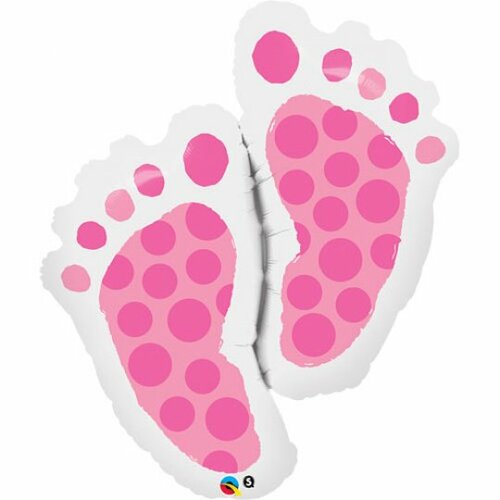 Baby voetjes roze