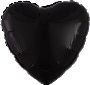 Heart - Black - 17 inch - S15 Anagram (1) Heart - Black - 17 inch - S15 Anagram (1)