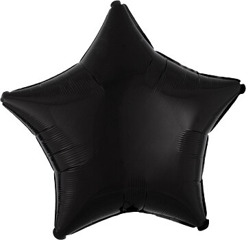 Star - Black - 17 inch - Anagram (1)(verlaat het assortiment)