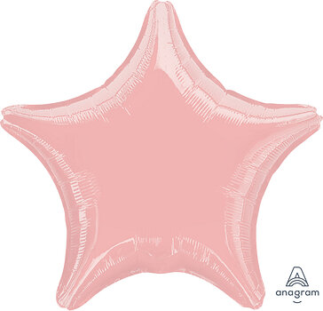 Star - Pearl pink - 17 inch - Anagram (1)(verlaat het assortiment)