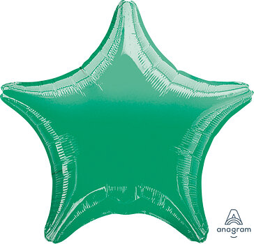 Star - Green - 17 inch - Anagram (1)(verlaat het assortiment)