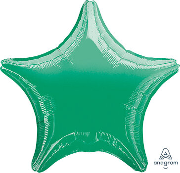 Star - Green - 17 inch - Anagram (1)