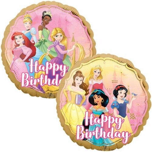 Disney Prinsessen - Happy birthday - 18 inch - Anagram (1)