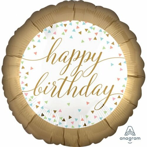 Pastel Confetti - Happy birthday - 18 inch - S40 Anagram (1) Pastel Confetti - Happy birthday - 18 inch - S40 Anagram (1)