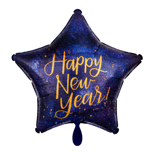 Blue star - Happy New Year