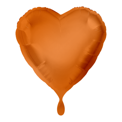 Heart - Orange - 18 inch - Anagram (1)