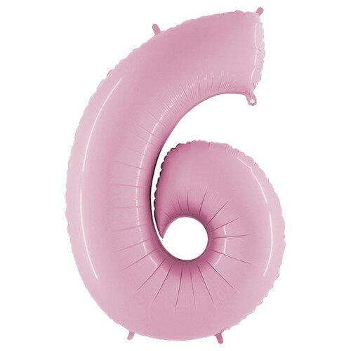 Number 6 - Pastel pink - 40 inch - Grabo (1)