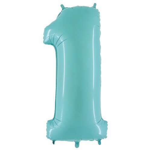 Number 1 - Pastel blue - 40 inch - Grabo (1)