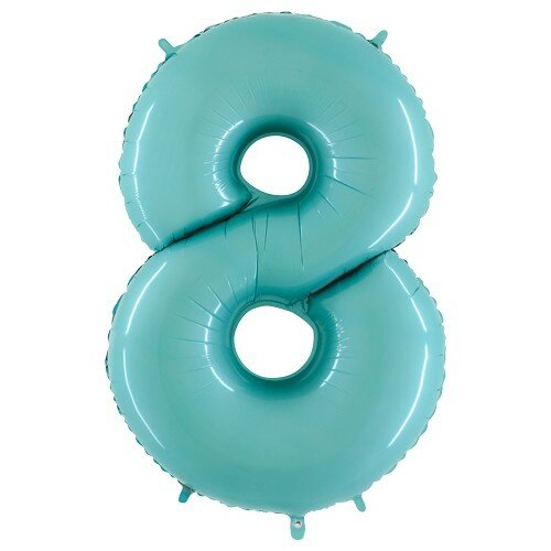 Number 8 - Pastel blue - 40 inch - Grabo (1)