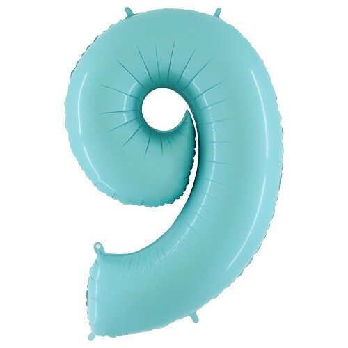 Number 9 - Pastel blue - 40 inch - Grabo (1)