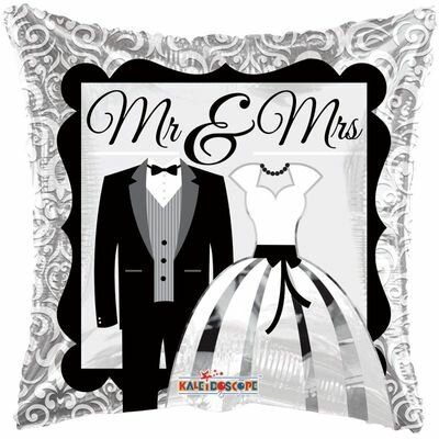 Huwelijk - Mr & Mrs - 18 inch - Kaleidoscope (1)