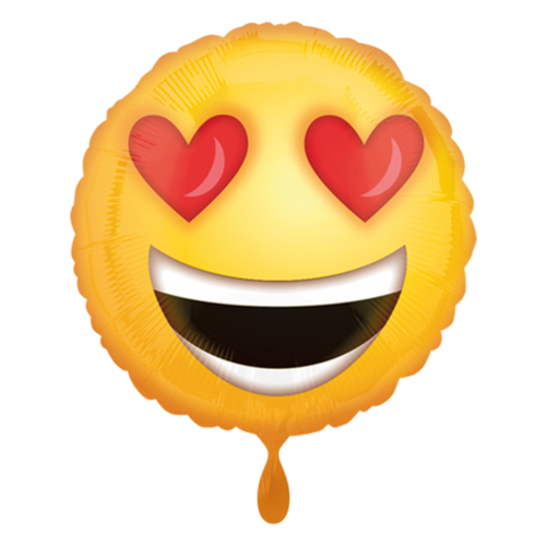 Smile hartjes - 18 inch - Anagram (1)