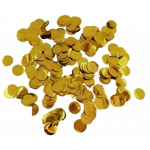 Confetti Metallic Rond - 10mm - Gold - 250gram