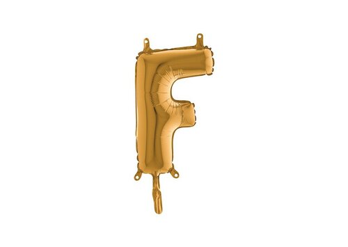 Letter - goud - F