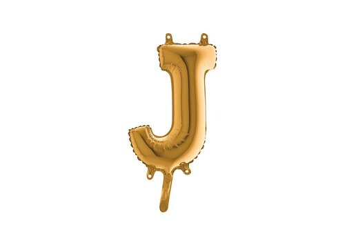 Letter - goud - J