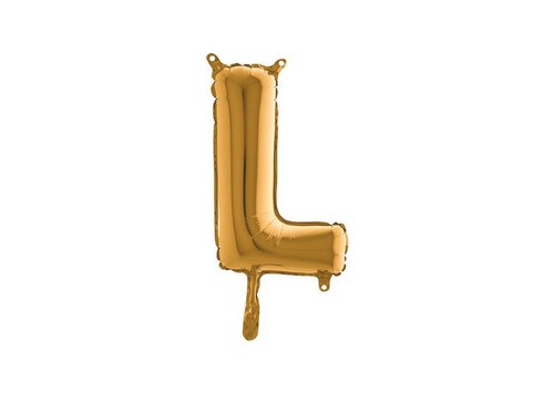 Letter - goud - L