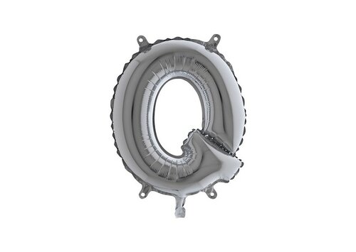 Letter - zilver - Q