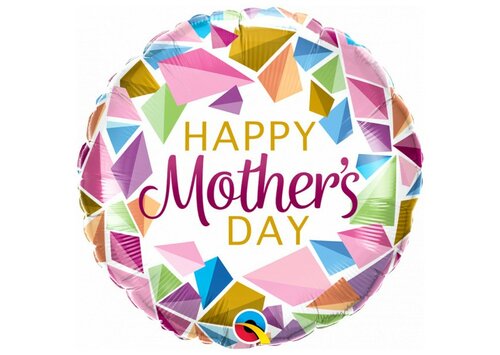 Happy Mothersday - Colorful Gems - 18 inch - Qualatex