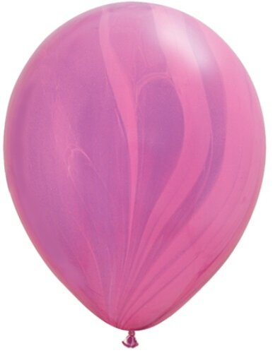 Q11 - Superagate -  Pink & Violet - 25 Stuks