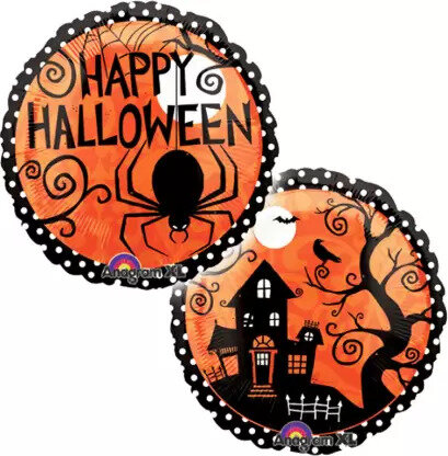 Happy Halloween - 18 inch ( verlaat het assortiment) Happy Halloween - 18 inch ( verlaat het assortiment)