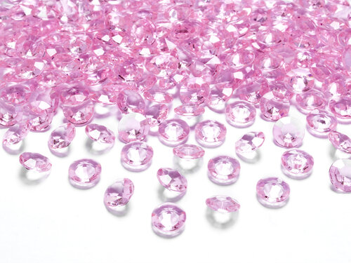 Tafel kristallen roze diamant