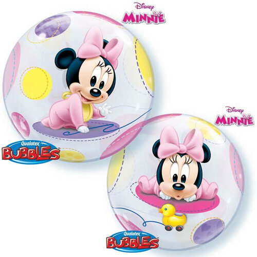 Baby Minnie Mouse Disney - Bubble - 22 inch - Qualatex (1)