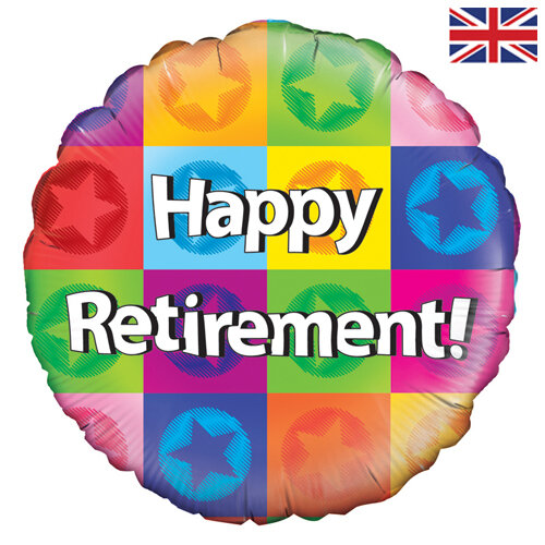 Happy Retirement - 18 inch - Oaktree