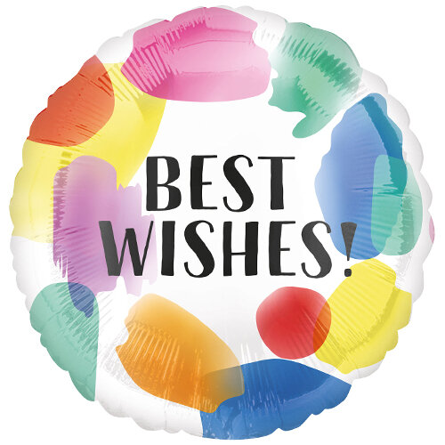 Best Wishes - Painted - 18 inch - Anagram