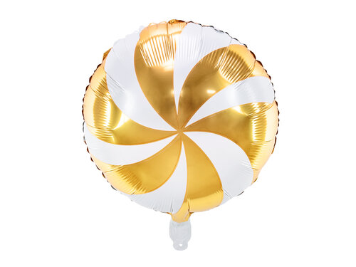 Candy folieballon - goud